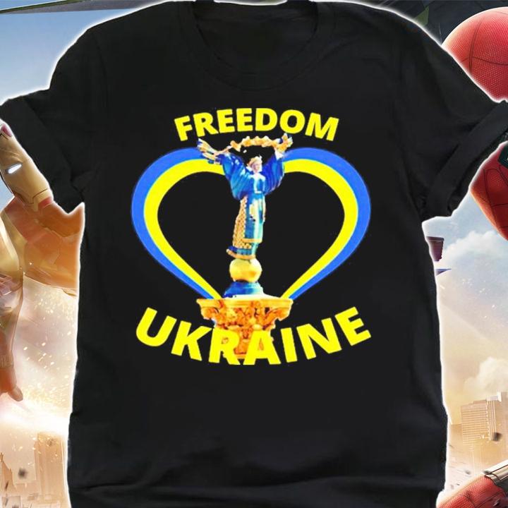 Freedom Ukraine Support Ukraine I Stand With Ukraine Puck Futin Fuck Putin 4 Ver2 Shirt t-shirt