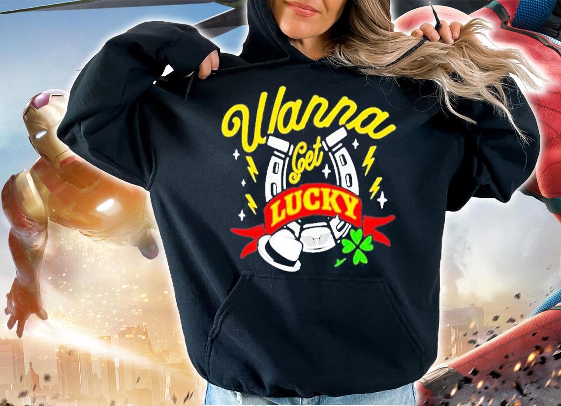 Happy Corbin And Madcap Moss Wanna Get Lucky Shamrock St Patricks Day T-Shirt t-shirt