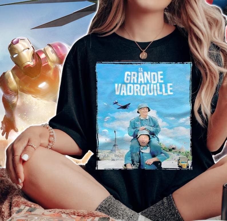 La Grande Vadrouille T-shirt t-shirt woman shirt