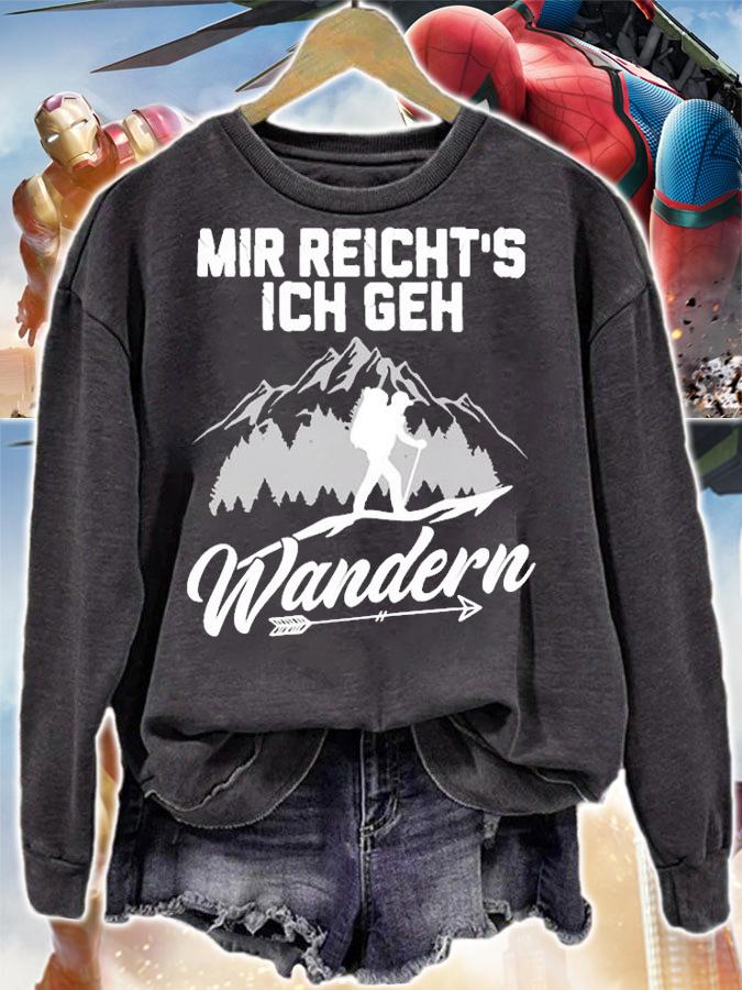 Mir Reichts Ich Geh Wandern T-Shirt t-shirt sweatshirt