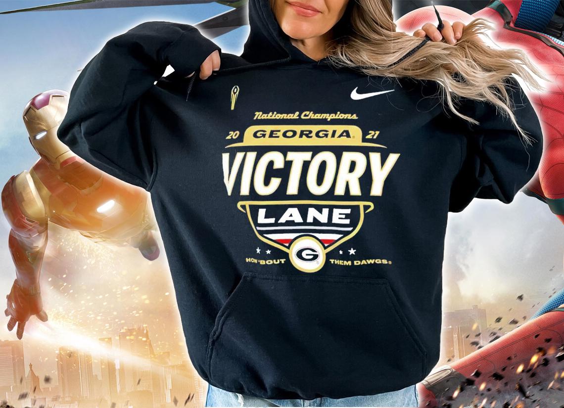 National Champions 2021 Georgia Victory Lane shirt t-shirt