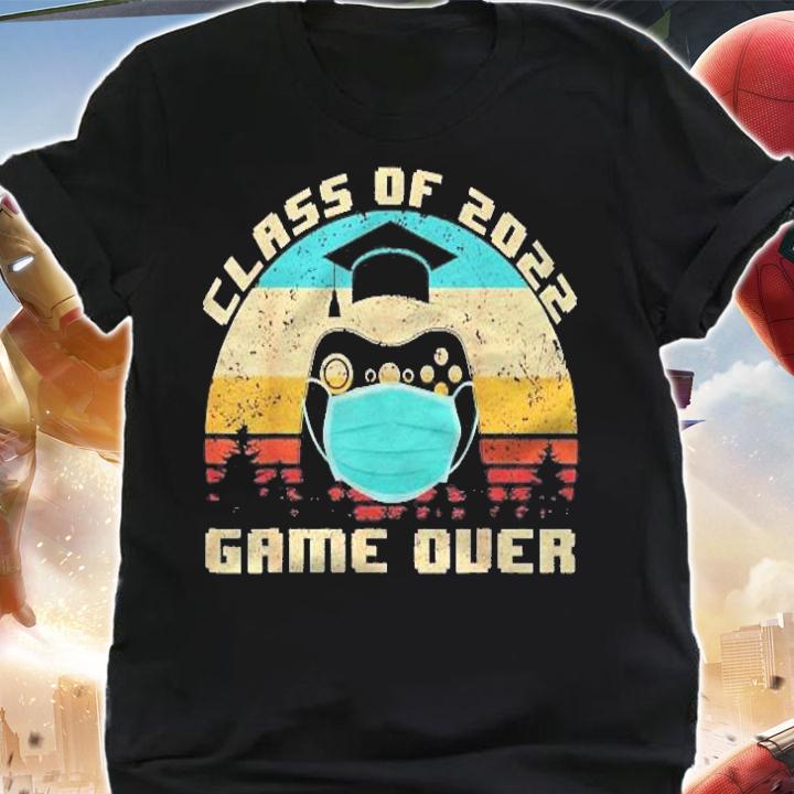 Th Vintage Senior 2022 Graduation Costume Video Gamer Shirt t-shirt shirt