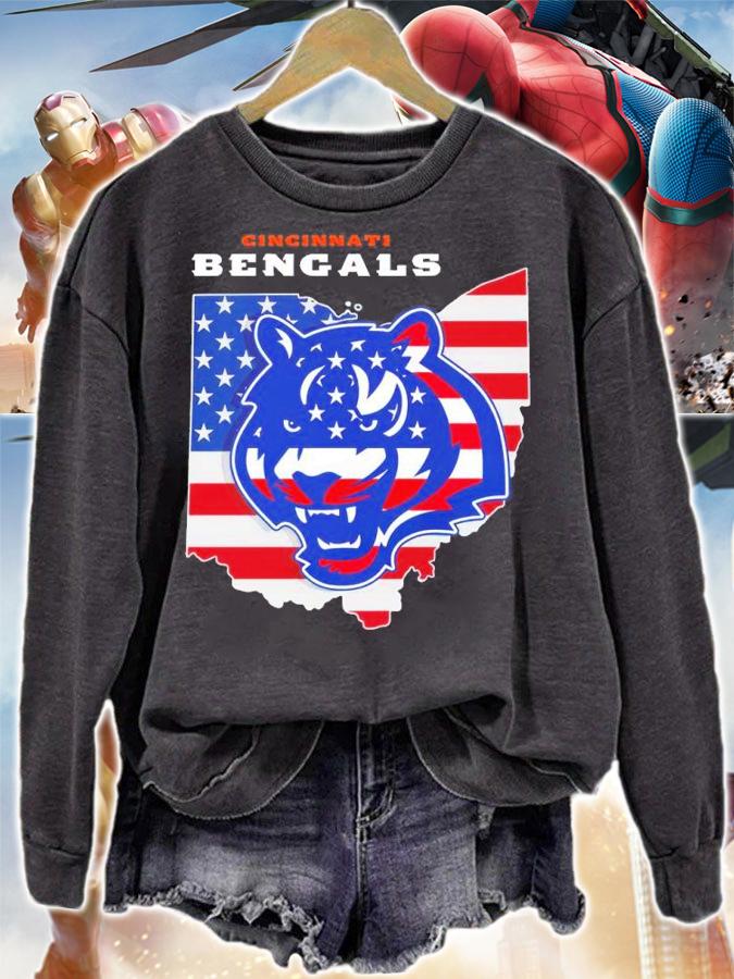 Cincinnati Bengals Logo NFL Football USA Shirt t-shirt sweatshirt