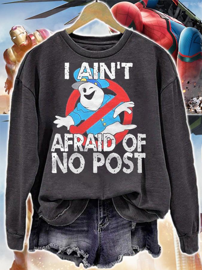 I Aint Afraid Of No Post Halloween Post Office Shirt t-shirt