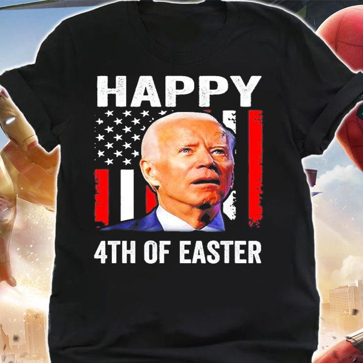 Joe Biden Happy 4th Of Easter Confused 4th Of July T-Shirt t-shirt shirt