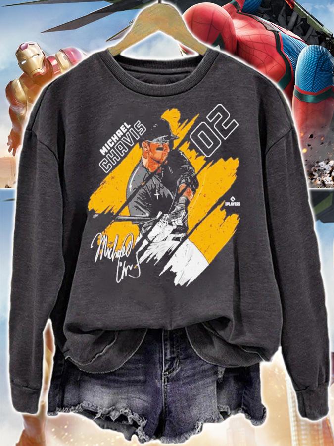 Michael Chavis Pittsburgh Baseball Signatures Shirt t-shirt sweatshirt