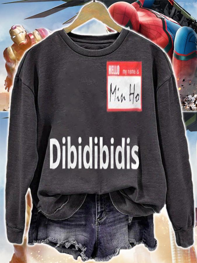 Dibidibidis Shinee Hello My Name Is Minho Shirt t-shirt sweatshirt