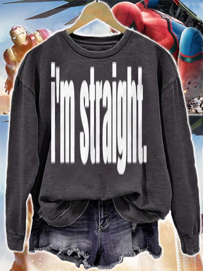 Im Straight Lgbt Pride Month T-shirt t-shirt sweatshirt