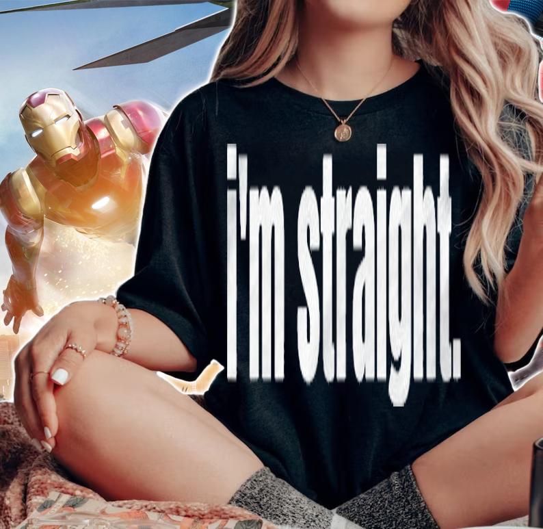 Im Straight Lgbt Pride Month T-shirt t-shirt woman shirt