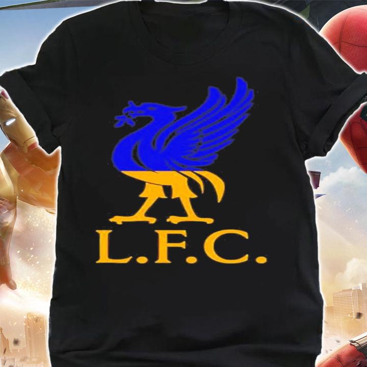 Jurgen Klopp Wearing LFC Liverpool FC Anfield Liver Bird Shirt t-shirt shirt