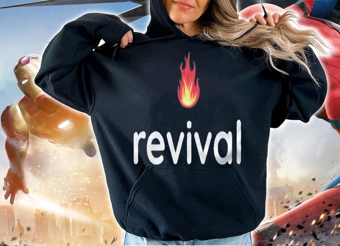 Revival Fire Jesus Christ Born Again Christian Church Bible shirt t-shirt