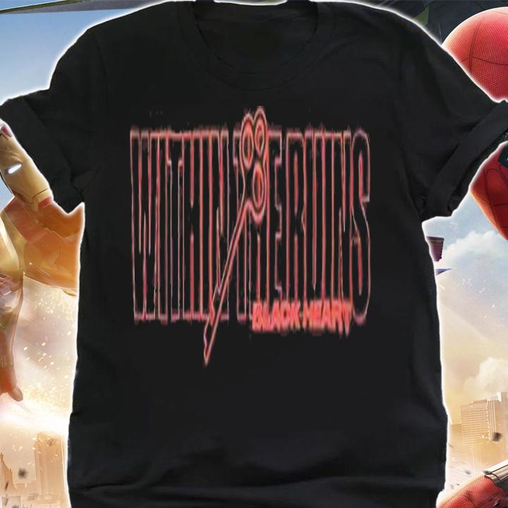 Within The Ruins black heart Key T-shirt t-shirt