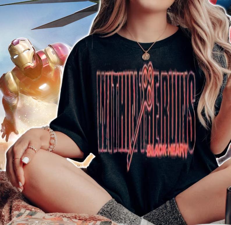 Within The Ruins black heart Key T-shirt t-shirt