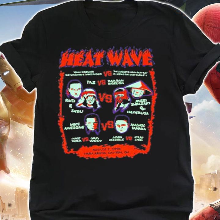 Heat Wave 98' Event Shirt t-shirt shirt