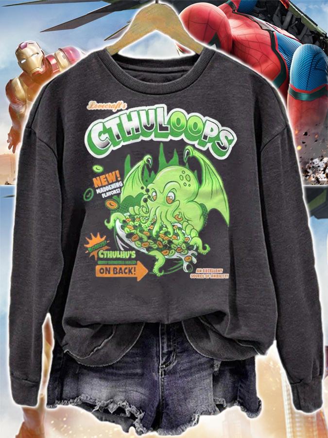 Lovecraft's Cthuloops New Maddening Flavors shirt t-shirt