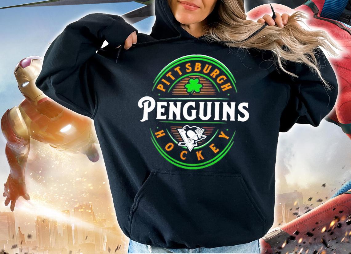 St. Patrick's Day Pittsburgh Penguins Hockey Forever Lucky Shirt t-shirt
