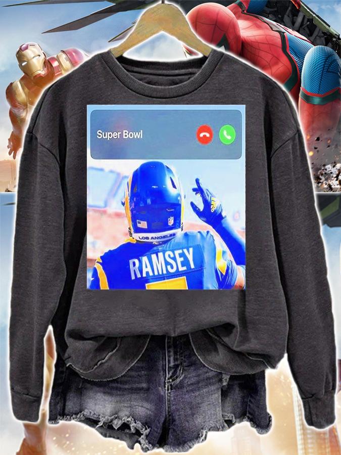 Super Bowl Call Los Angeles Rams In The Future LA T-Shirt t-shirt sweatshirt