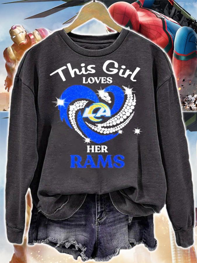This Girl Loves Her Los Angeles Rams Shirt t-shirt sweatshirt