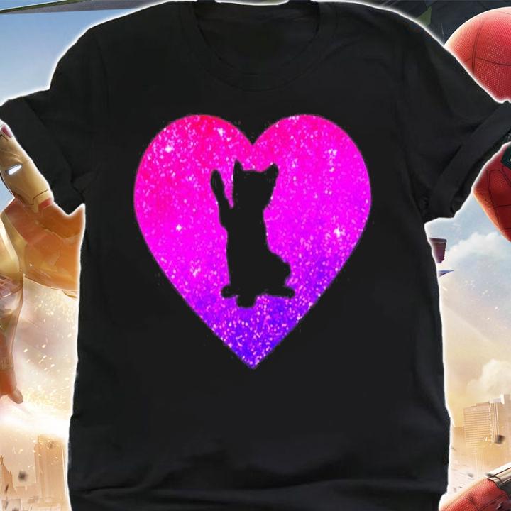 Cute Kitty Kitten Cat Heart Gift For Girls Teens And Women T-Shirt t-shirt
