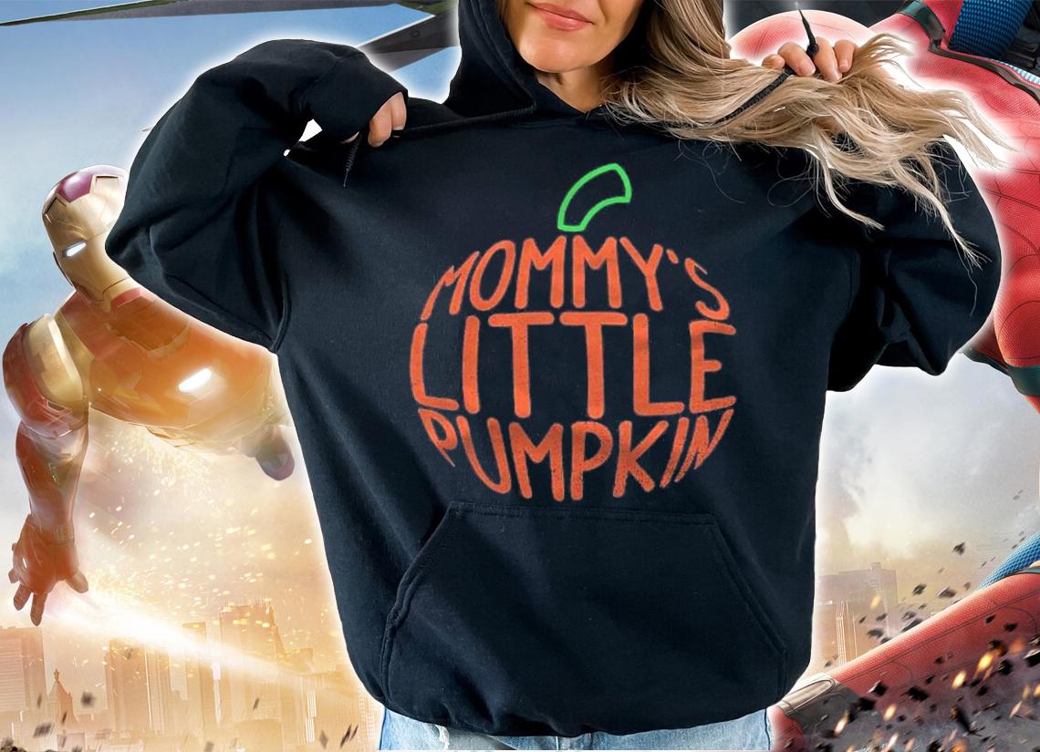 Mommys Little Pumpkin Shirt Halloween Pregnancy Costume Shirt t-shirt hoodie