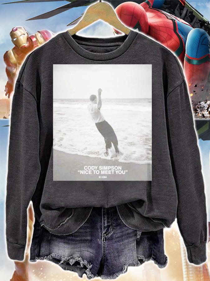 Cody Simpson Cody Simpson Nice To Meet You S1-Cs4 Shirt t-shirt