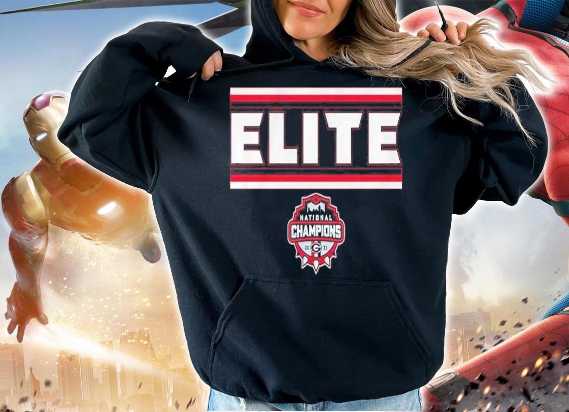 Georgia Football Elite National Champions 2021 Shirt t-shirt hoodie