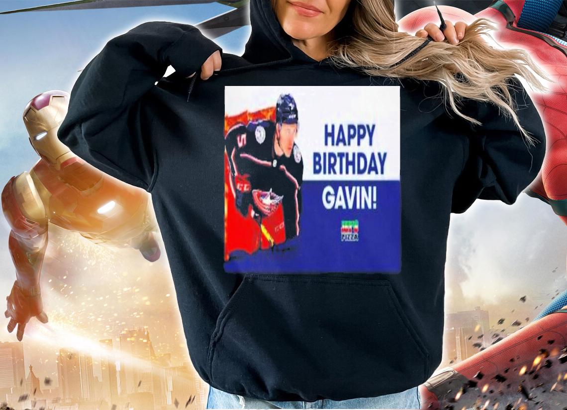 Happy Birthday Gavin Jet's Pizza Shirt t-shirt hoodie