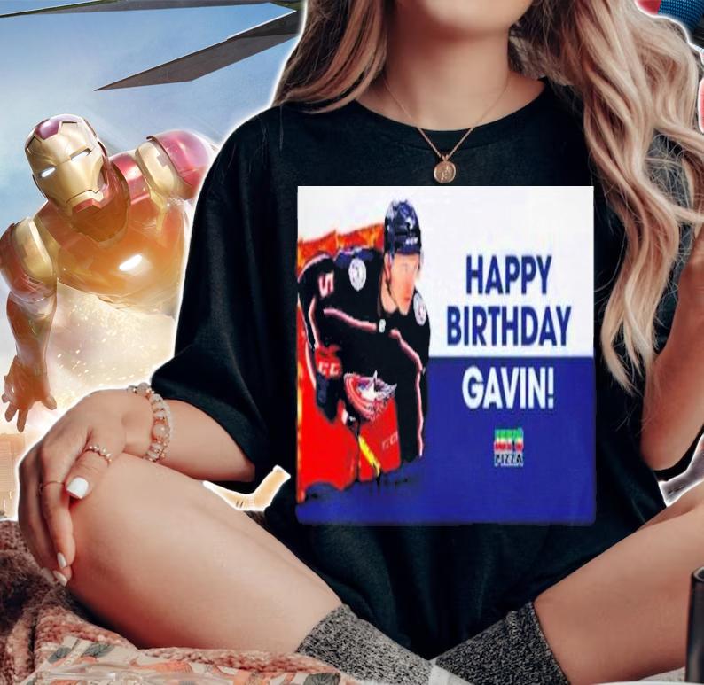 Happy Birthday Gavin Jet's Pizza Shirt t-shirt woman shirt