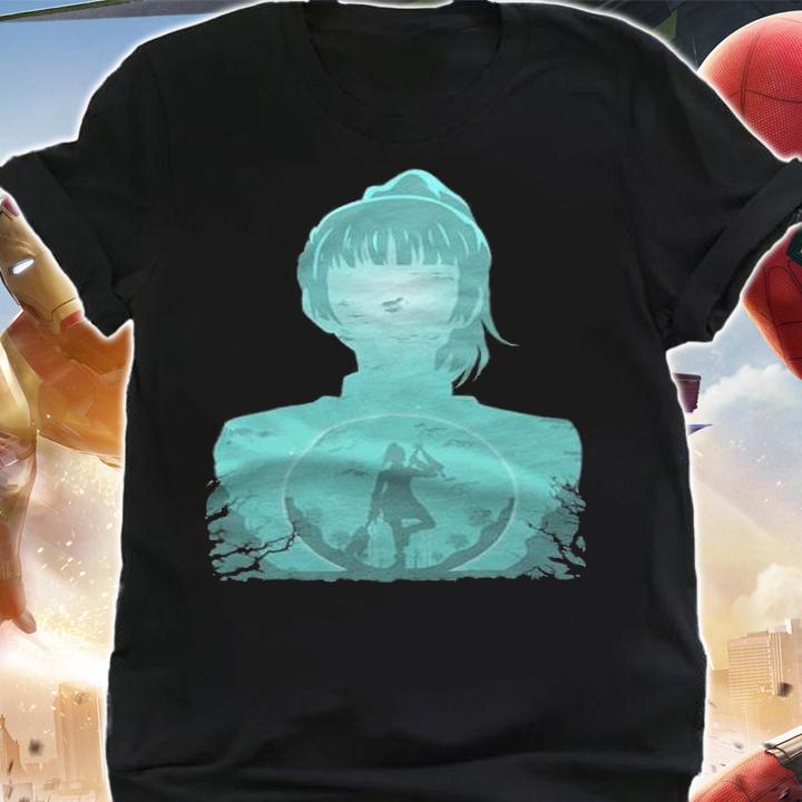 Jujutsu Maki Zenin character's shadow T-shirt t-shirt