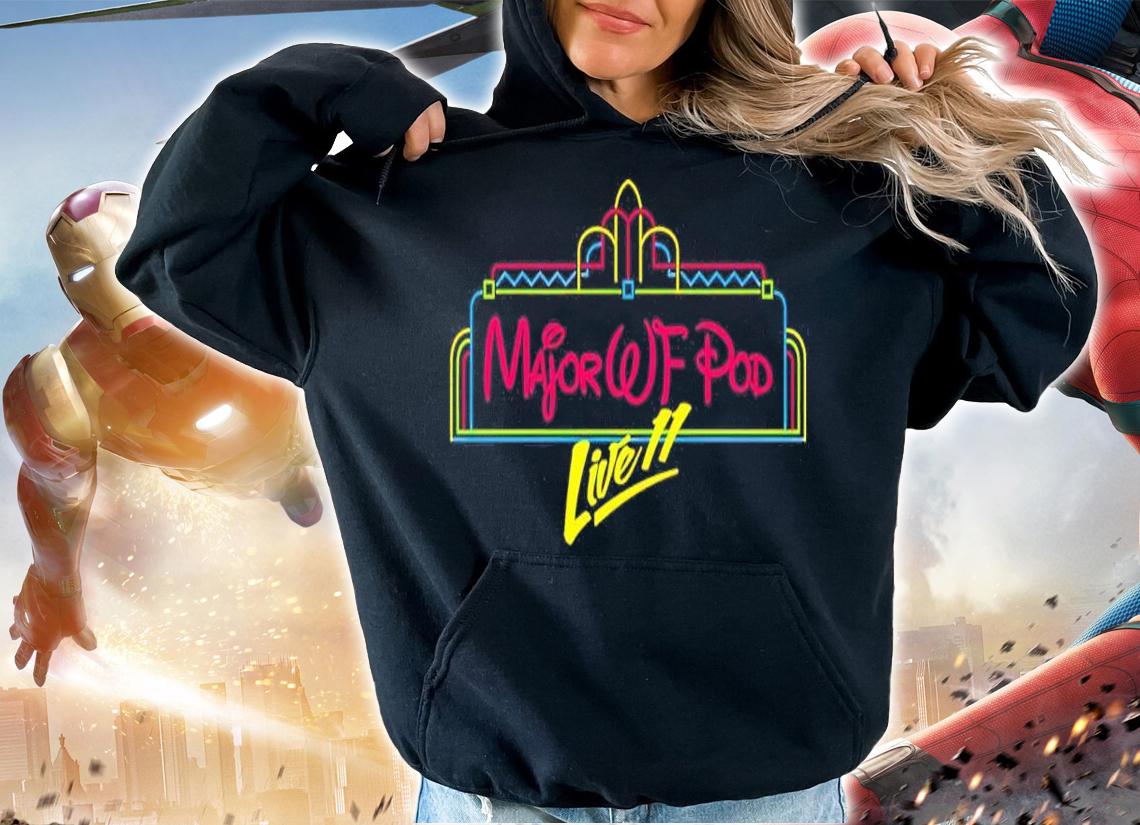 Major Wrestling Figure Podcast Live 11 Logo Shirt t-shirt hoodie