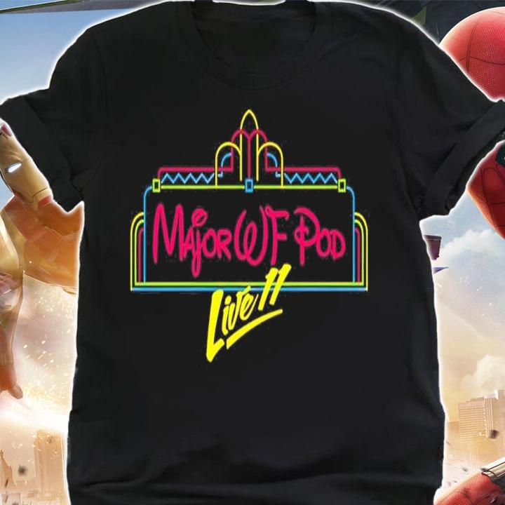 Major Wrestling Figure Podcast Live 11 Logo Shirt t-shirt shirt