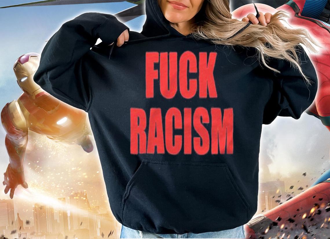 Red Orca fuck racism T-shirt t-shirt hoodie