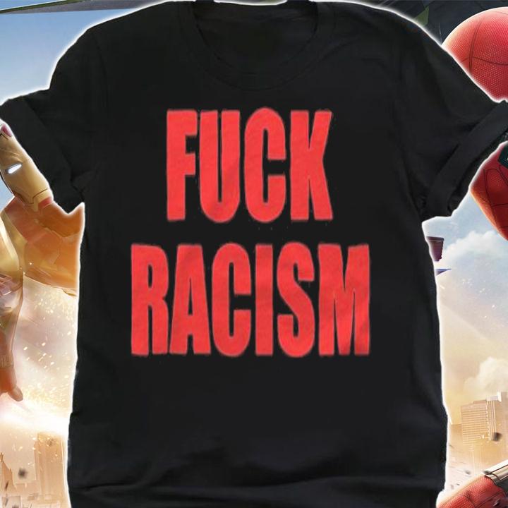 Red Orca fuck racism T-shirt t-shirt shirt