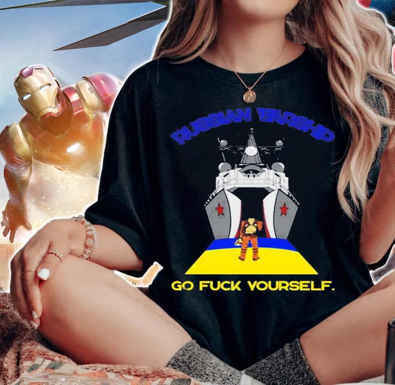 Russian Warship Go Fuck Yourself Shirt t-shirt woman shirt