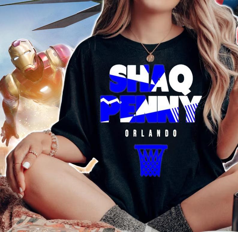 Shaq Penny Orlando Basketball Shirt t-shirt woman shirt
