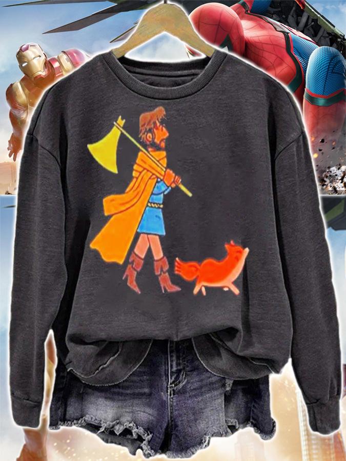 Super yaki x beanpolice knight and fox shirt t-shirt