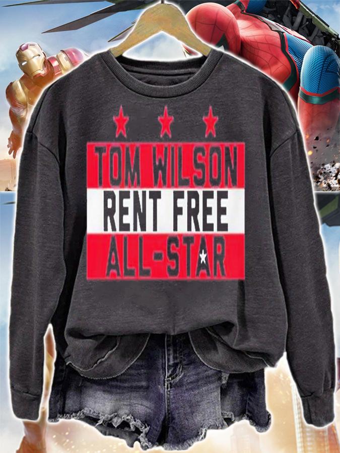 Tom Wilson Rent Free All-Star T-Shirt t-shirt sweatshirt