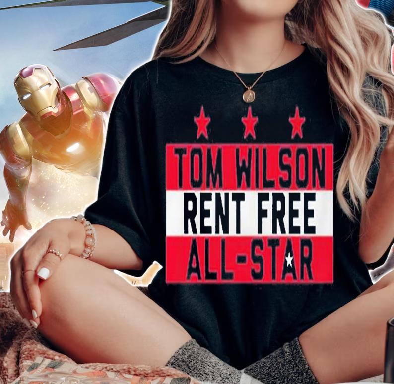 Tom Wilson Rent Free All-Star T-Shirt t-shirt woman shirt