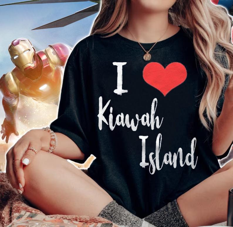 I Love Kiawah Island South Carolina Shirt woman shirt