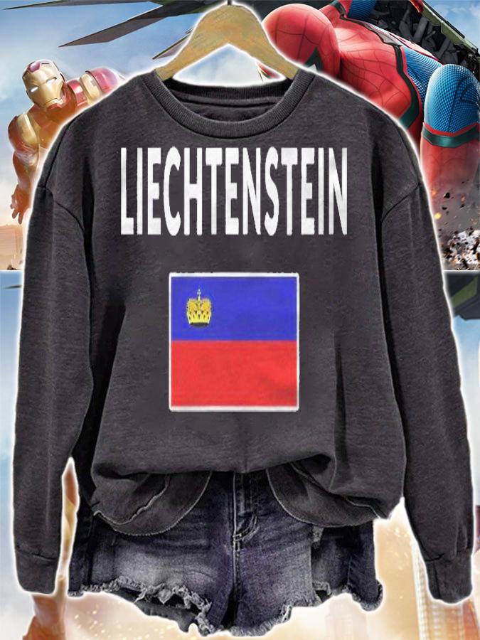 Liechtenstein Tee Flag Souvenir Gift Vaduz Shirt