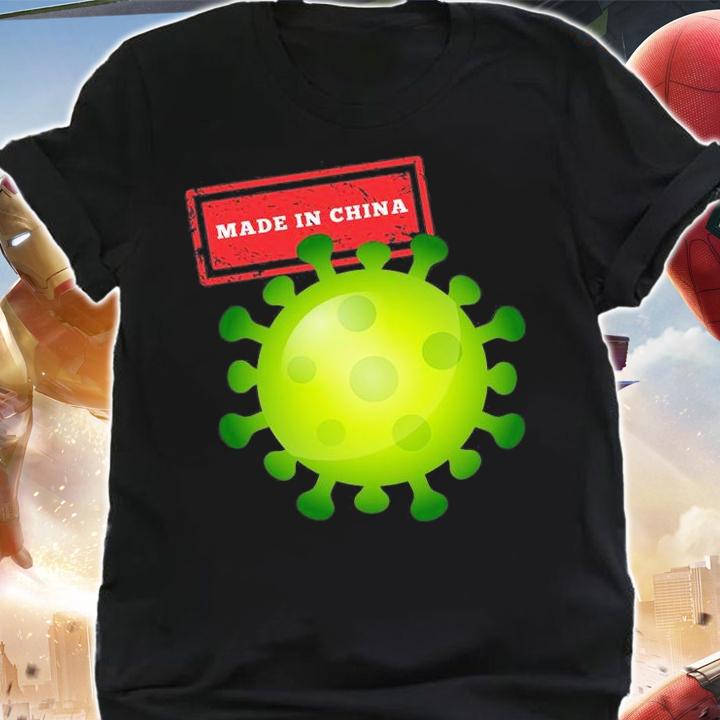 Made In China Covid 19 Virus Variant Corona Covid Wuhan T-Shirt shirt