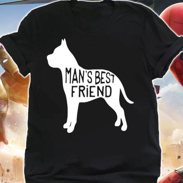 Mans Best Friend Pitbull Pitfall Love T-Shirt