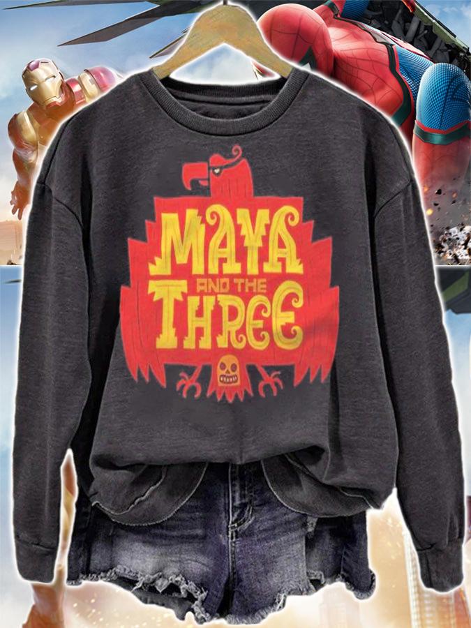 Maya and the Three 2021 T-shirt sweatshirt