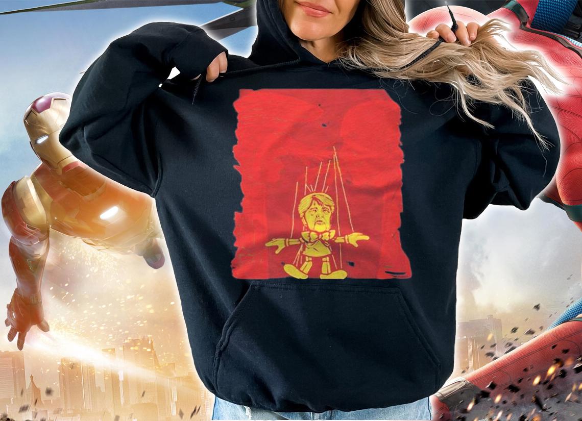 Nice Donald Trump and Barack Obama puppet Biden puppet art T-shirt hoodie