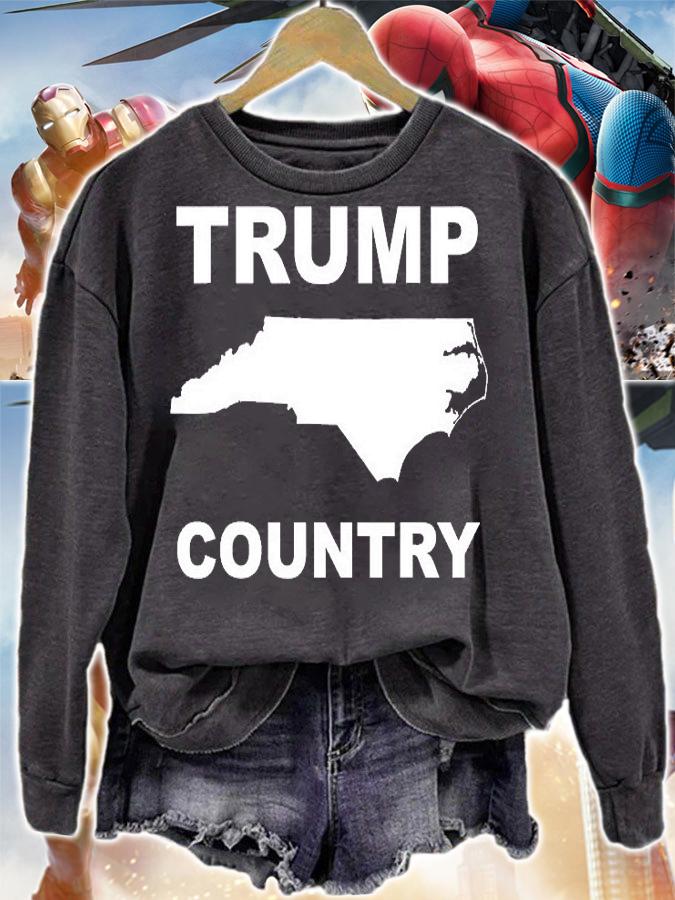 North Carolina Is Trump Country State Pride T-Shirt sweatshirt