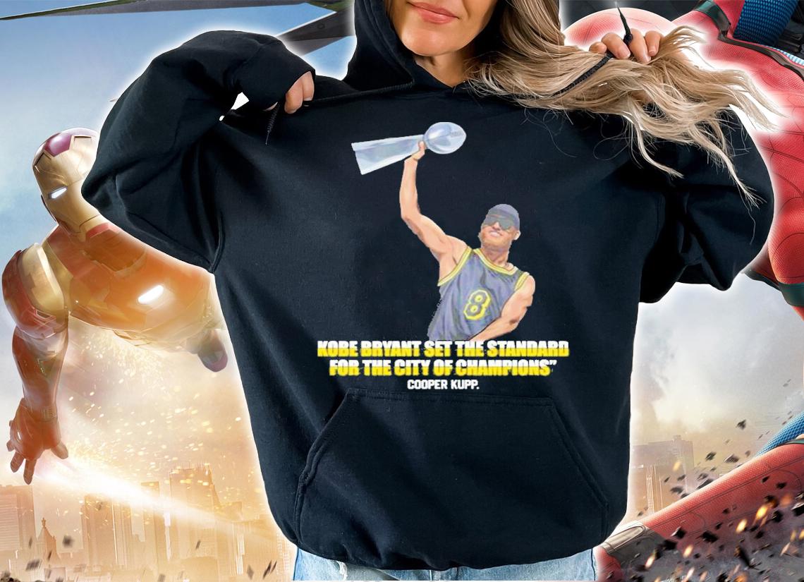 Official Cooper Kupp Kobe Bryant Set The Standard For The City Of Champions Shirt