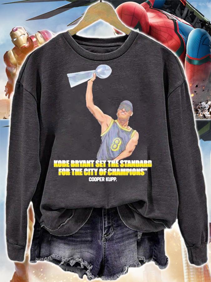 Official Cooper Kupp Kobe Bryant Set The Standard For The City Of Champions Shirt