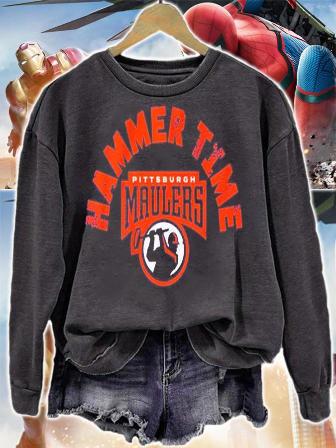 Pittsburgh Maulers Hammer Time Shirt sweatshirt