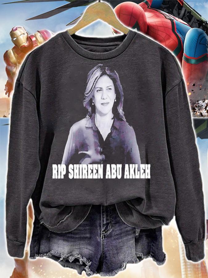 RIP Shireen Abu Akleh T-Shirt sweatshirt