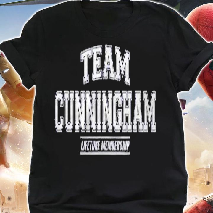 Team Cunningham Proud Family Surname, Last Name Gift Shirt shirt